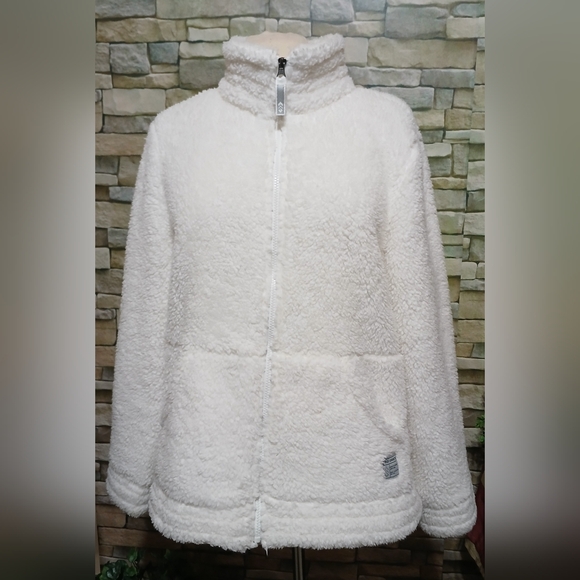 Free Country Jackets & Blazers - Free Country Sierra Butter Pile II Womens Teddy Faux Fur Full Zip Jacket XL